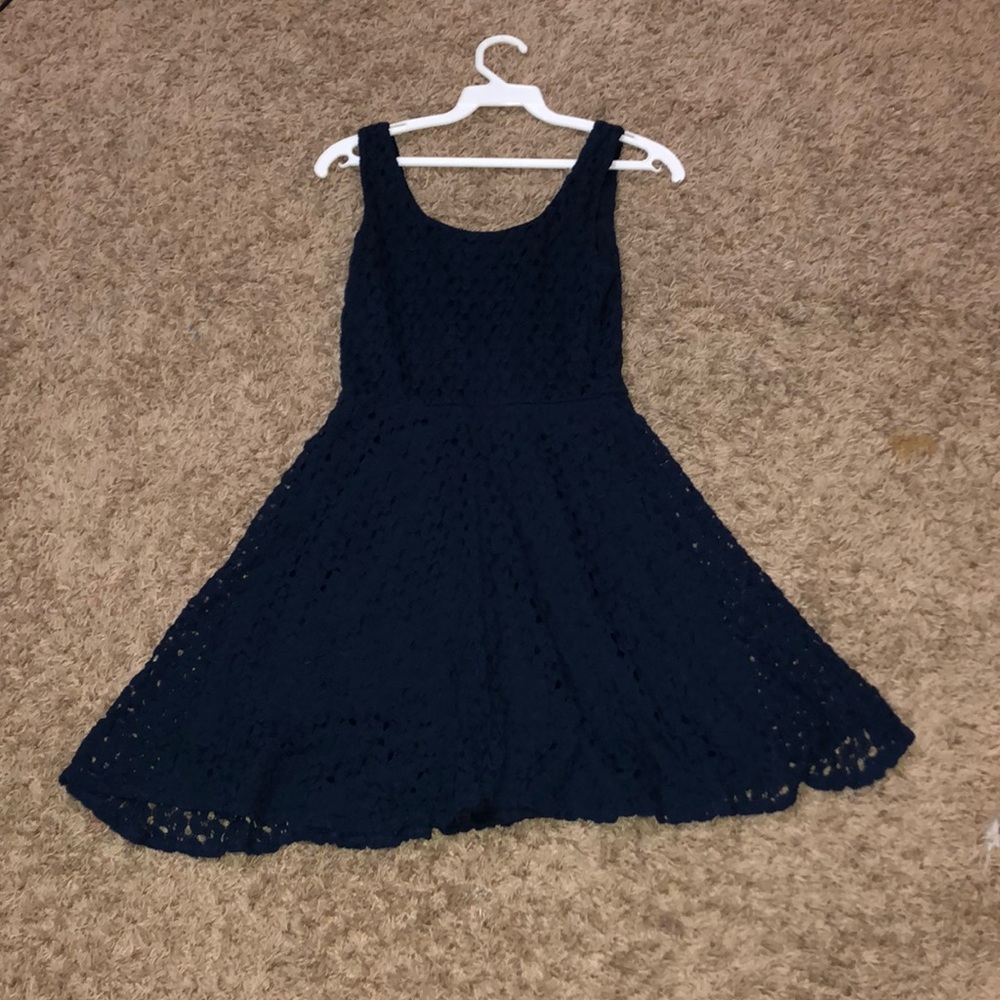 Navy blue dress
